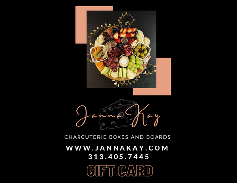 Janna Kay Charcuterie Boxes and Boards Gift Card