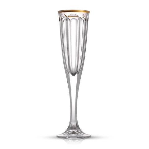 Windsor Crystal Champagne Glasses, Set of 2